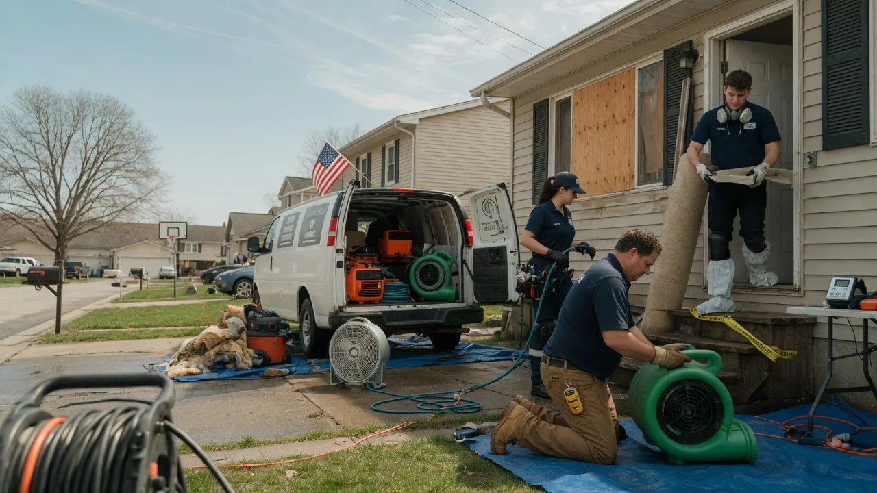 Water Damage Restoration in New Haven, MI near me